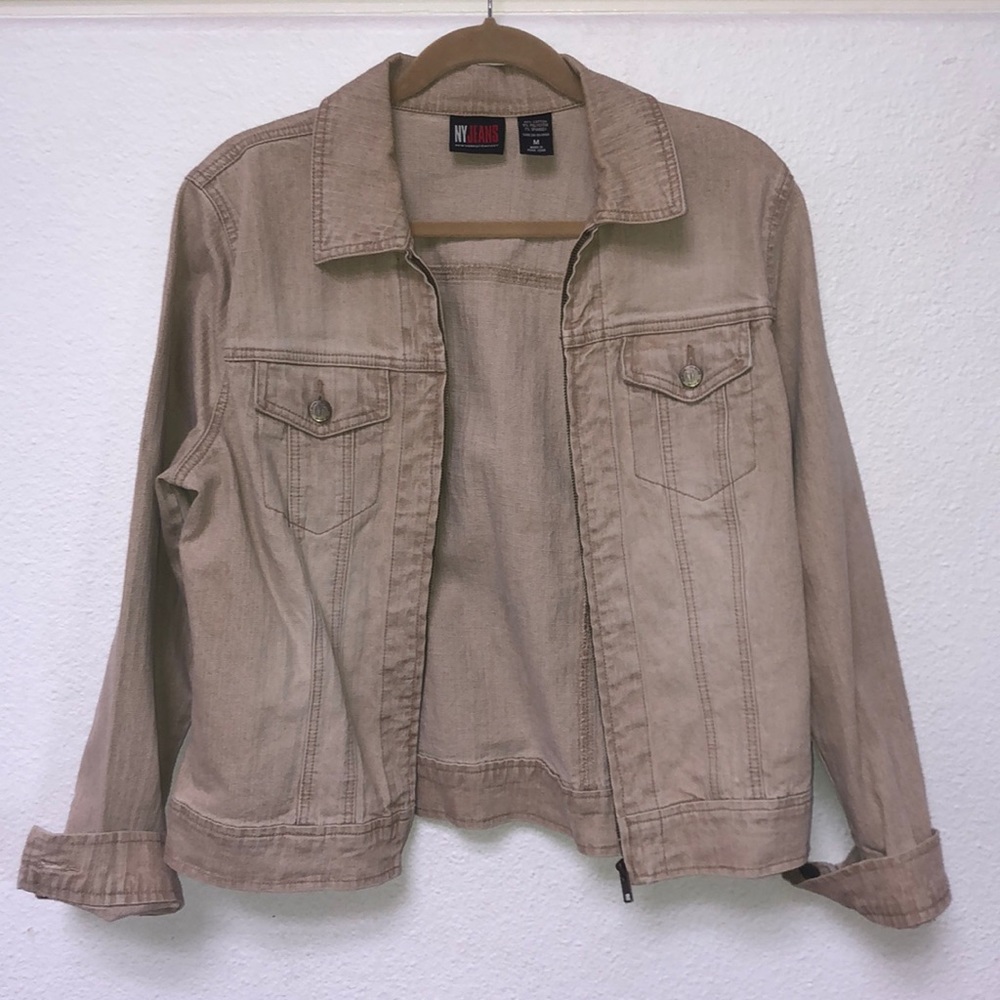 Tan NY Jenas Jean Jacket
